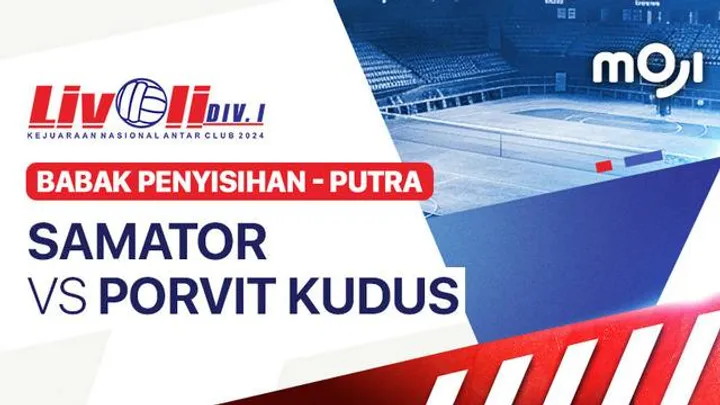 Link Live Streaming Samator vs Porvit Kudus di Livoli Divisi 1