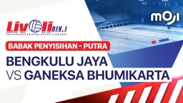 Link Live Streaming Livoli Divisi 1 2024 Putra: Bengkulu vs Ganeksa