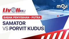 Link Live Streaming Samator vs Porvit Kudus di Livoli Divisi 1