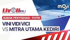 Link Live Streaming Livoli Divisi 1: Vini Vidi Vici vs Mitra Utama