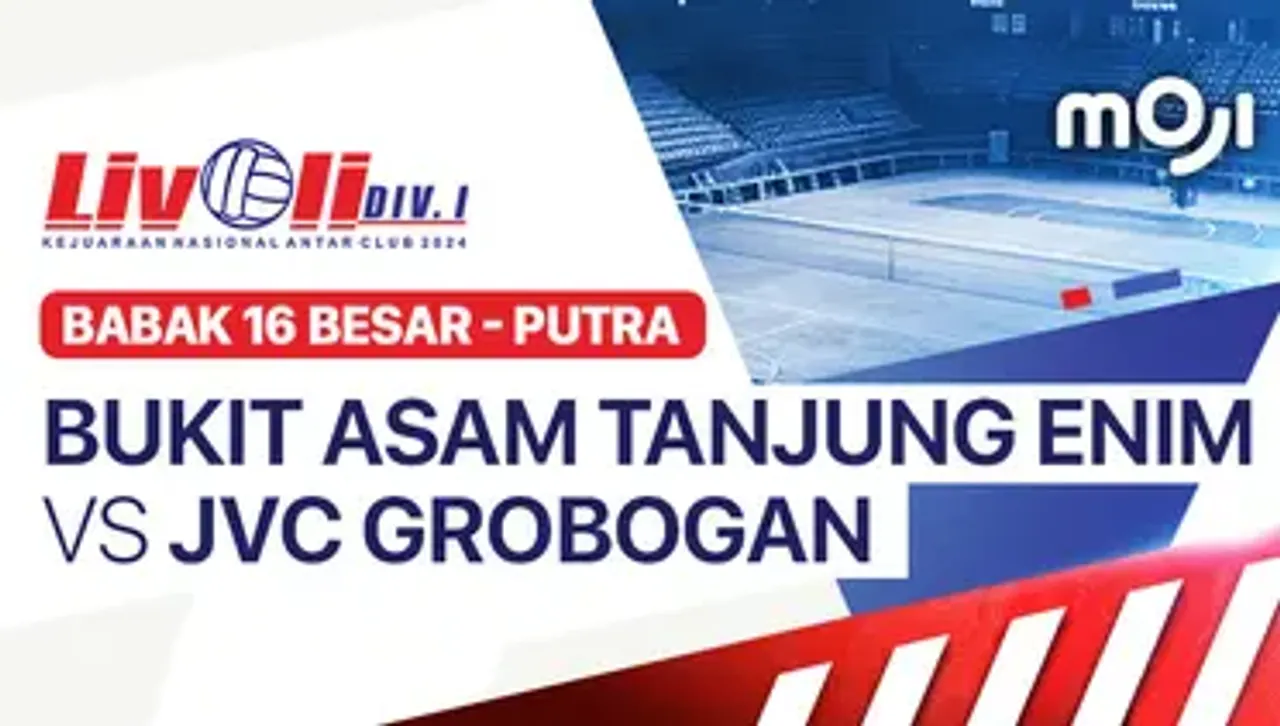 Link live streaming Bukit Asam Tanjung Enim vs JVC Grobogan (Vidio)