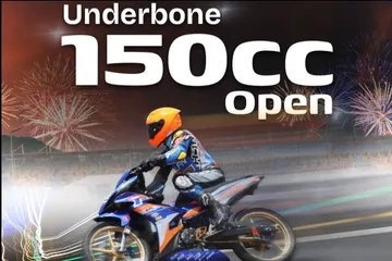 Kelas UB150 jadi salah satu kelas yang dilombakan di Mandalika Racing Series 2024 (MGPA)