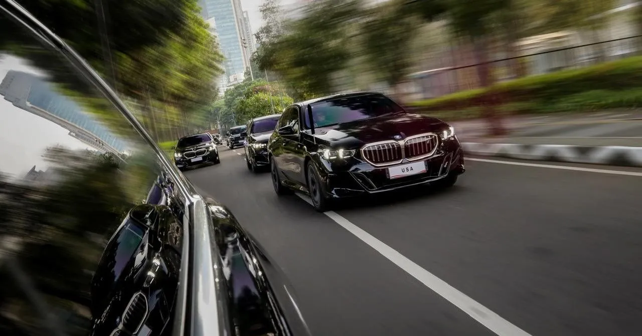 45 Unit Mobil Listrik BMW Siap Lancarkan Acara Pelantikan Presiden