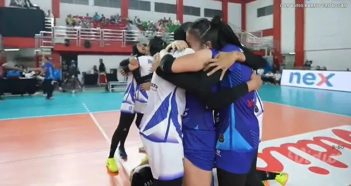 Hasil Wahana vs Bharata Semifinal Livoli Divisi 1, Comeback Cindy dkk