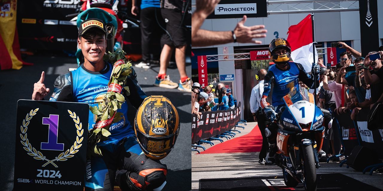 Aldi Satya Mahendra juara dunia WorldSSP300 2024/foto: IG Aldi Satya Mahendra.