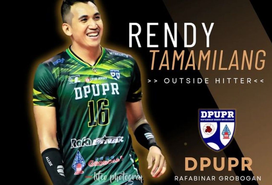 Rendi Tamamilang bergabung dengan DPUPR Rafabinar di Livoli Divisi Utama 2024/foto: IG DPUPR.