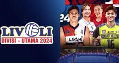 Link Live Streaming Livoli Divisi Utama Bank Jatim vs Rajawali O2C