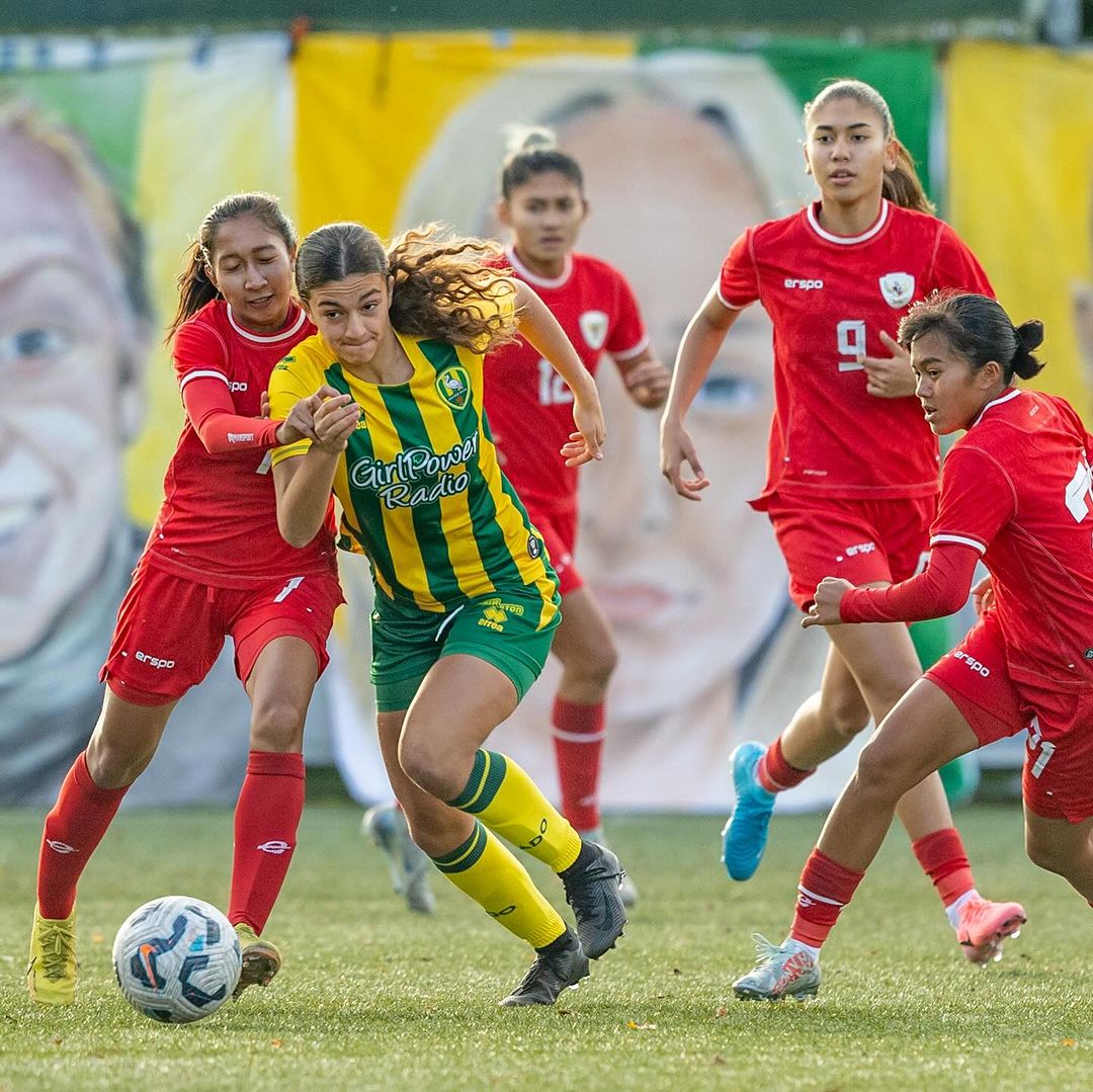 Timnas Putri Indonesia vs ADO Den Haag (instagram/adodhvrouwen)