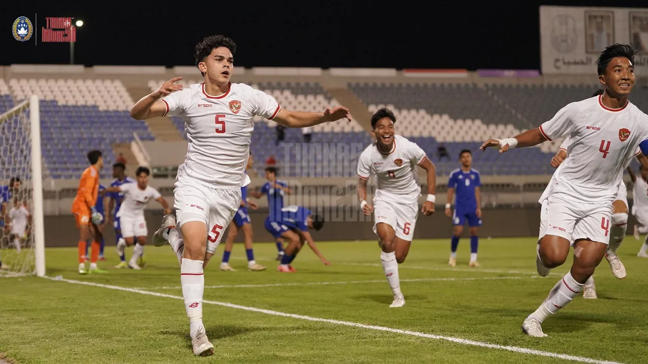 Hasil Timnas Indonesia U-17 vs Kuwait: 3 Poin Perdana Garuda Muda