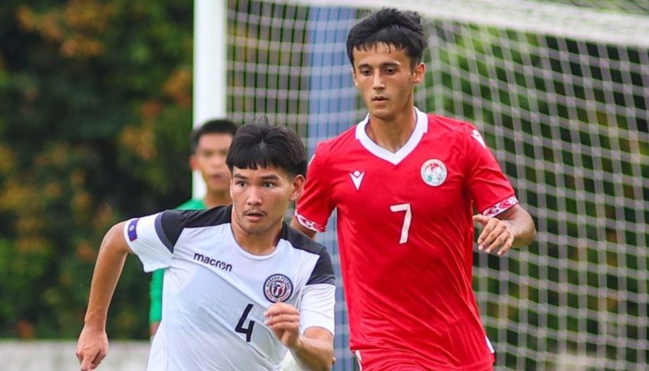 Pertandingan timnas U-17 Tajikistan vs Guam berlangsung di Stadion Bishan, Singapura, Rabu (23/10/2024).  Sumber foto: AFC