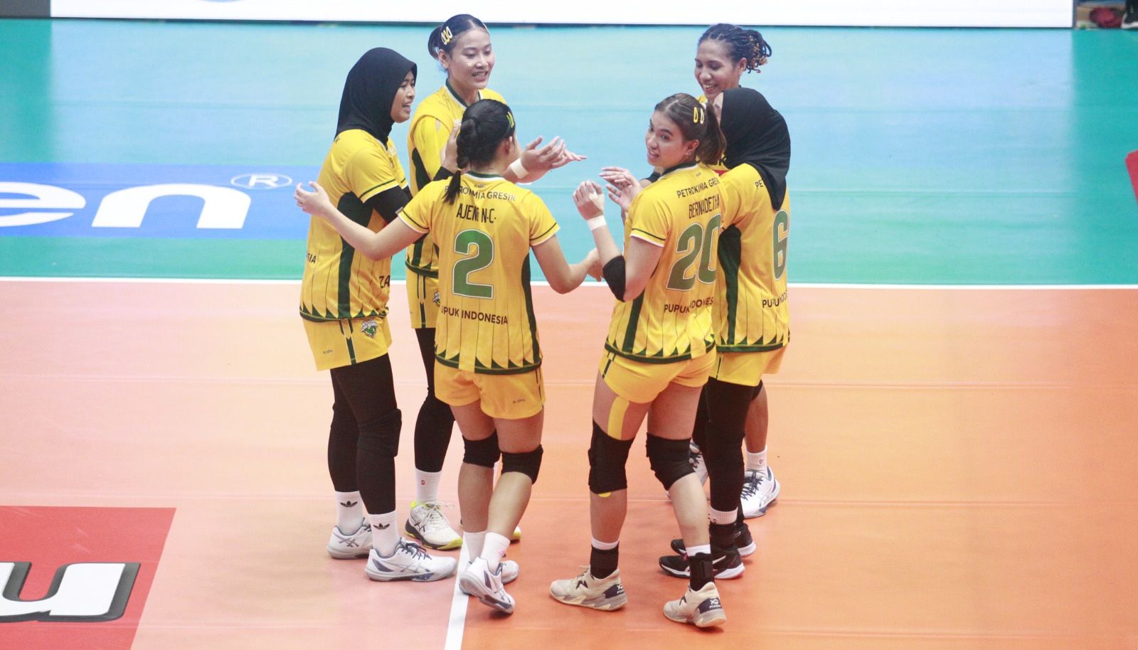 Tim voli putri Gresik Petrokimia Pupuk Indonesia berhasil memastikan ke final four Livoli Divisi Utama 2024 (PBVSI)