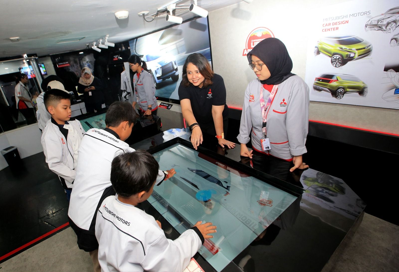 Establishment Mitsubishi di KidZania - MMKSI