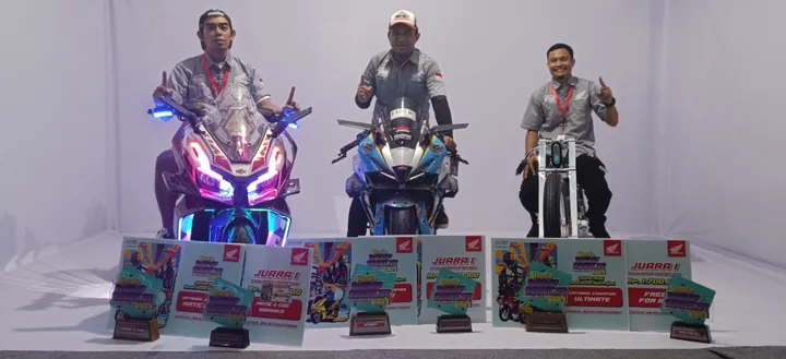 AHM Umumkan Nama Para Juara Honda Modif Contest 2024