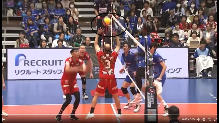 Penyebab Spike Rivan Nurmulki saat Nagoya vs Osaka Tak Diganjar Poin