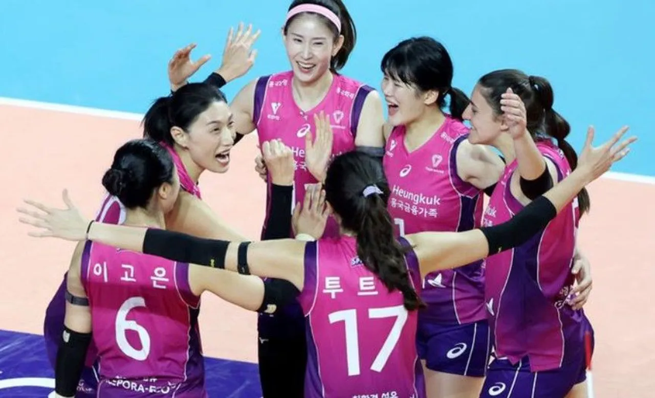 Hasil Pink Spiders vs AI Peppers di Liga Voli Korea Selatan V-League