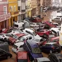 Dampak banjir bandang di Valencia pada akhir Oktober 2024 (Tangkapan layar Youtube Telegraph) - Dampak banjir bandang di Valencia pada akhir Oktober 2024 (Tangkapan layar Youtube Telegraph)