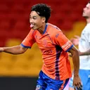 Rafael Struick cetak gol untuk Brisbane Roar di Liga Australia/foto: X/Brisbane Roar