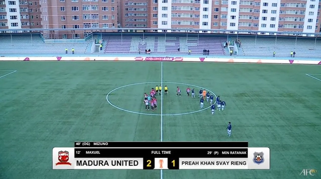 Hasil Madura United vs Svay Rieng di AFC Challenge League 2024/2025