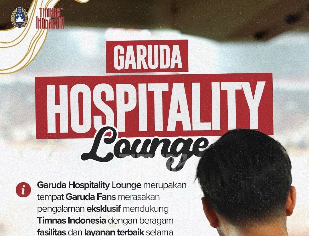 Rasakan Pengalaman Beda Nonton Timnas di Garuda Hospitality Lounge (Foto: Instagram Timnas Indonesia)