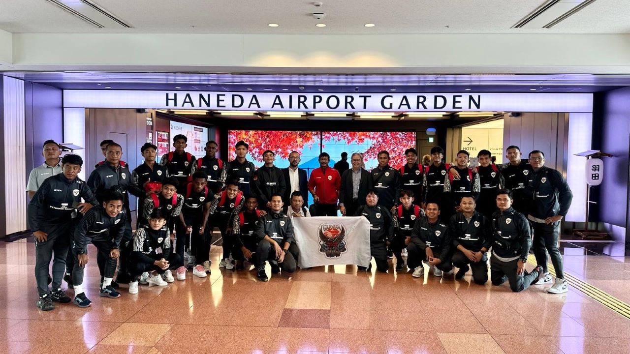 Timnas Indonesia U-20 tiba di Jepang untuk TC/KBRI Tokyo