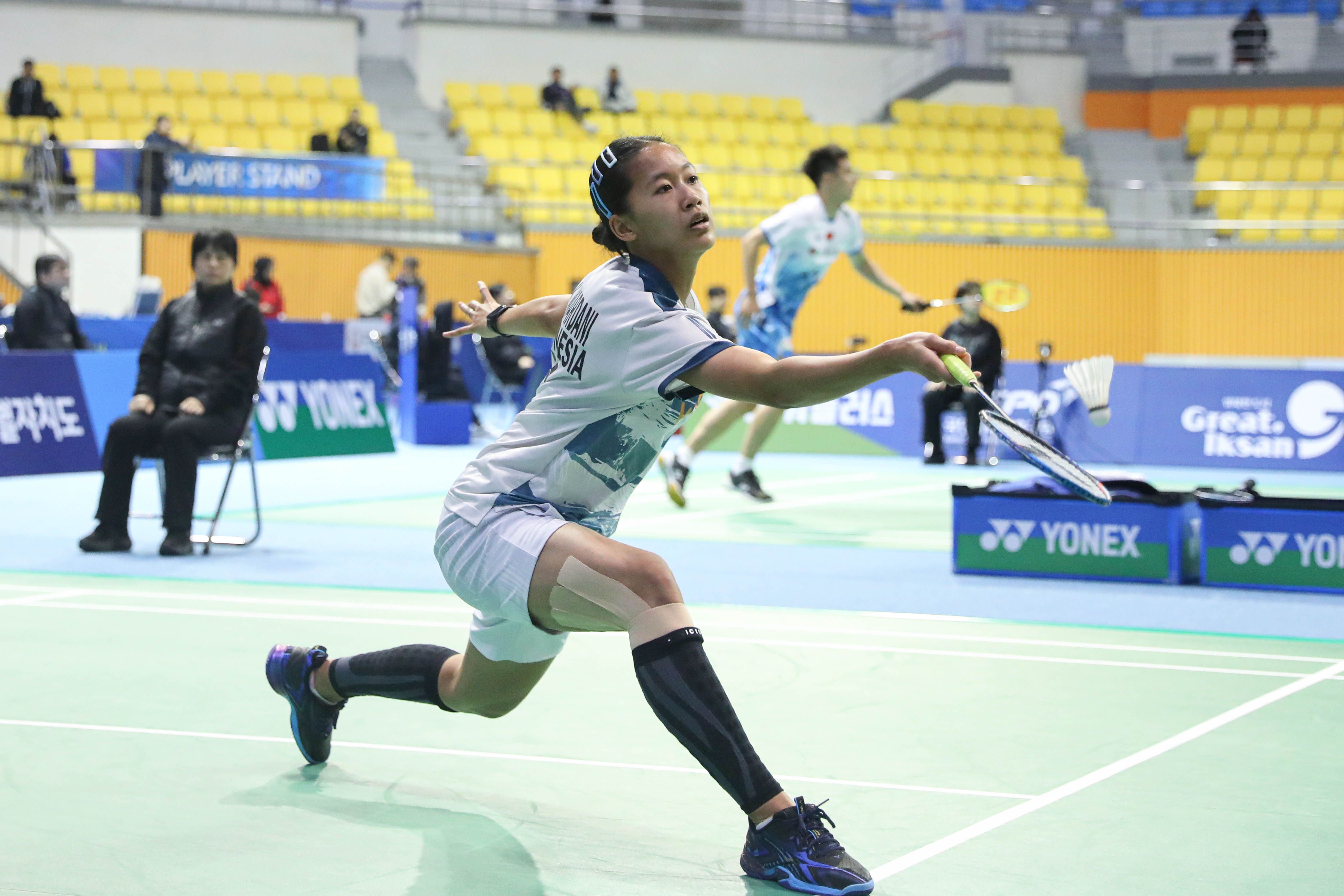 Putri Kusuma Wardani Maju ke Perempatfinal Korea Masters 2024 (Foto: PBSI)