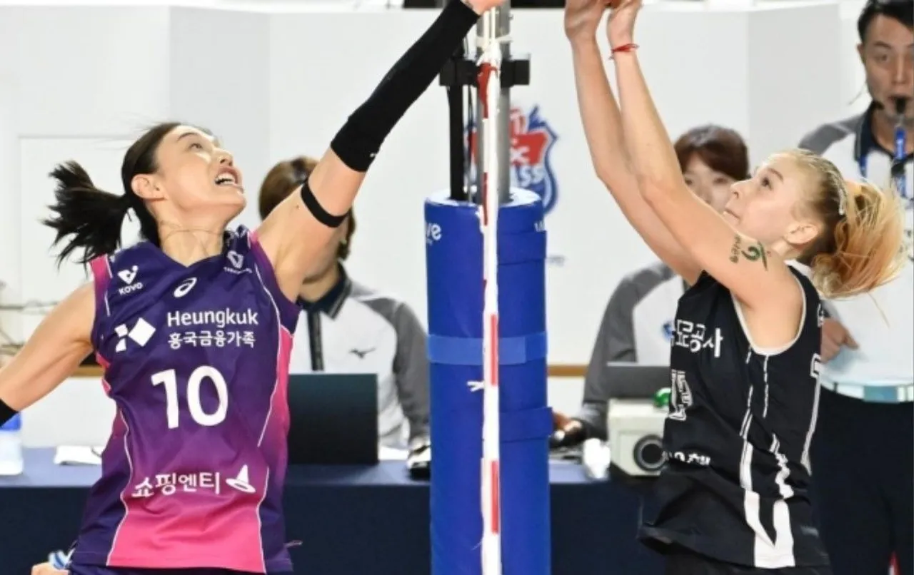 Klasemen Liga Voli Korea Selatan V-League usai Laga Hi-Pass vs Pink Spiders