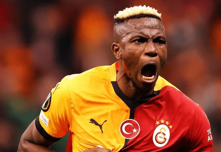 Pemain Galatasaray Victor Osimhen. foto(Instagram Europa League)