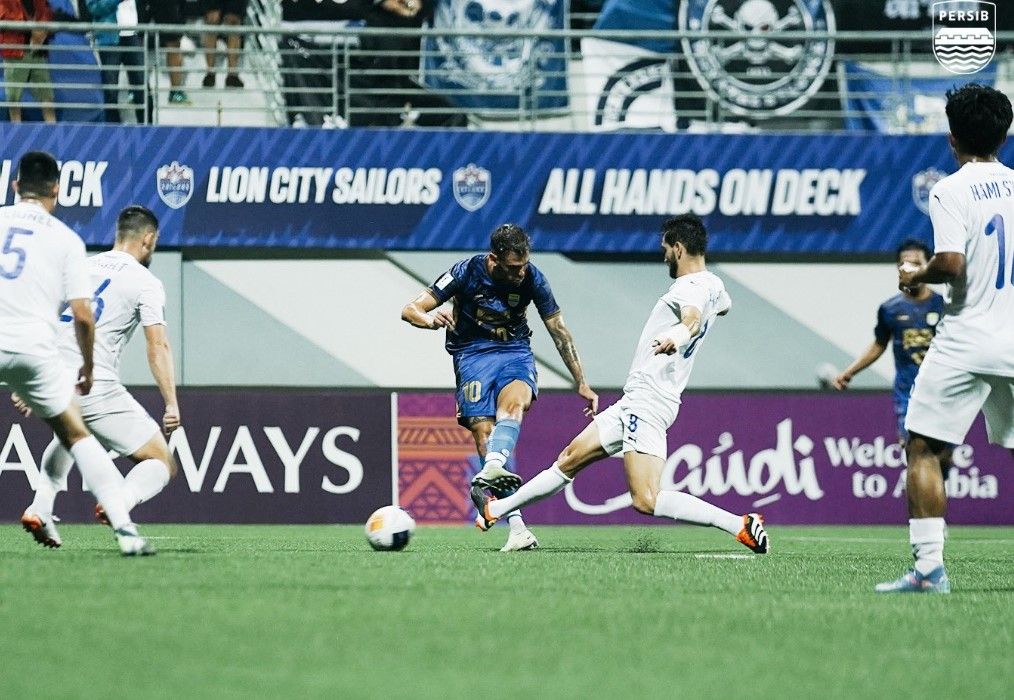 Persib Bandung menang 3-2 atas Lion City di Liga Champions Asia 2 2024/2025/foto: X/Persib.