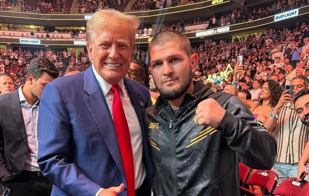 Donald Trump dan Khabib Nurmagomedov (Foto: IG MMA)