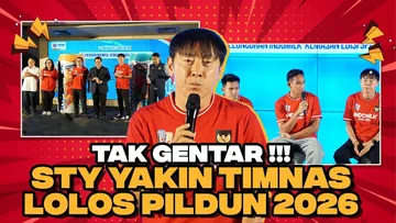 Shin Tae-yong yakin Timnas Indonesia lolos Piala Dunia 2026.