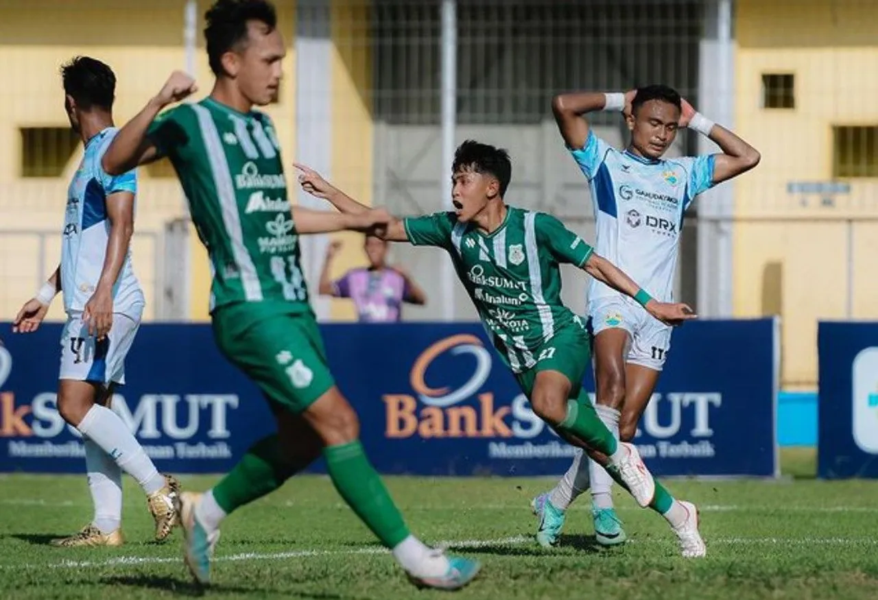 PSMS Medan menang 4-2 atas PSKC Cimahi dalam lanjutan Liga 2 2024/2025 Grup 1/foto: IG PSMS Medan.