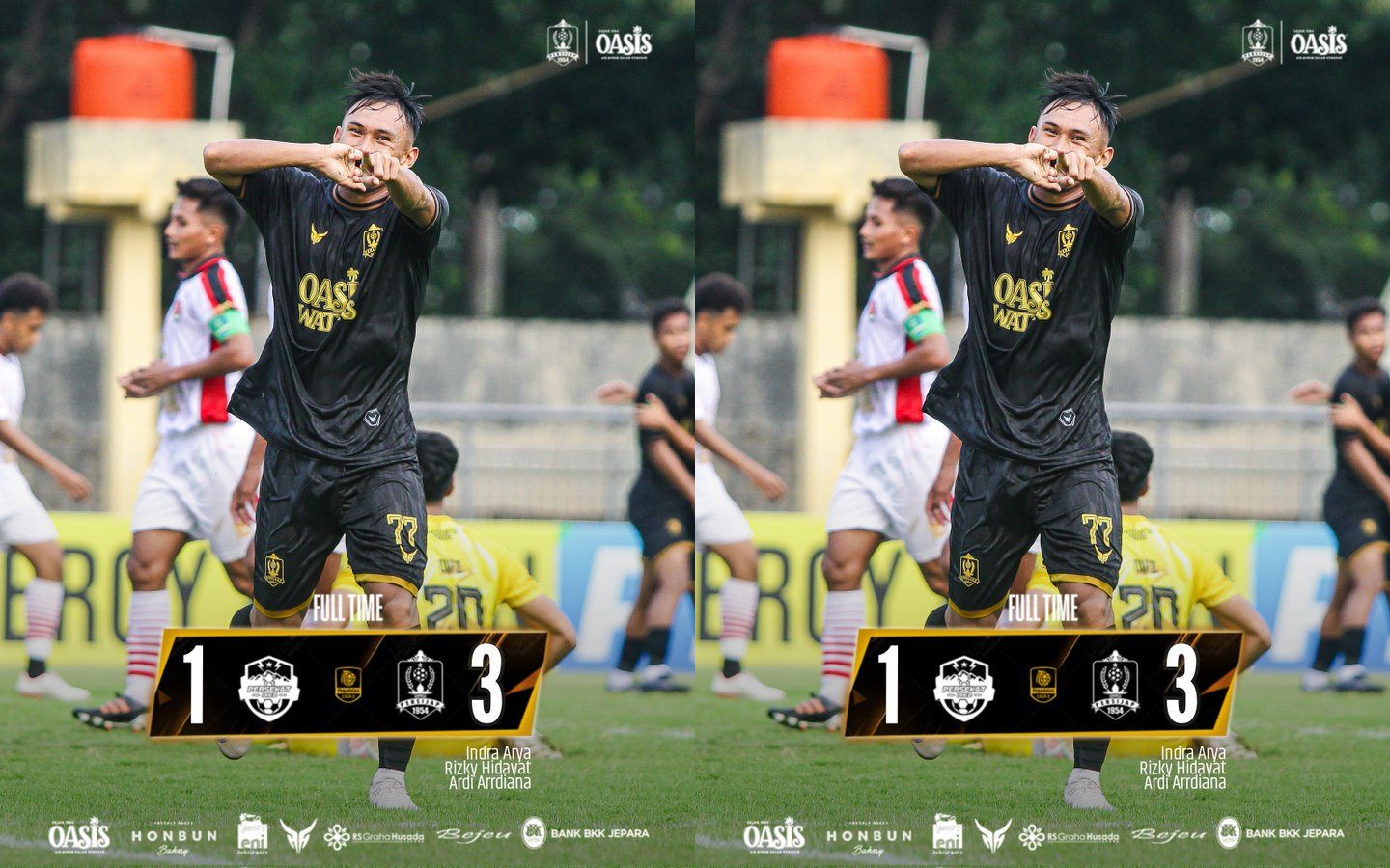 Persijap menang 3-1 atas Persekat Tegal di Grup 2 Liga 2 2024/2025/foto: X/Persijap Jepara.