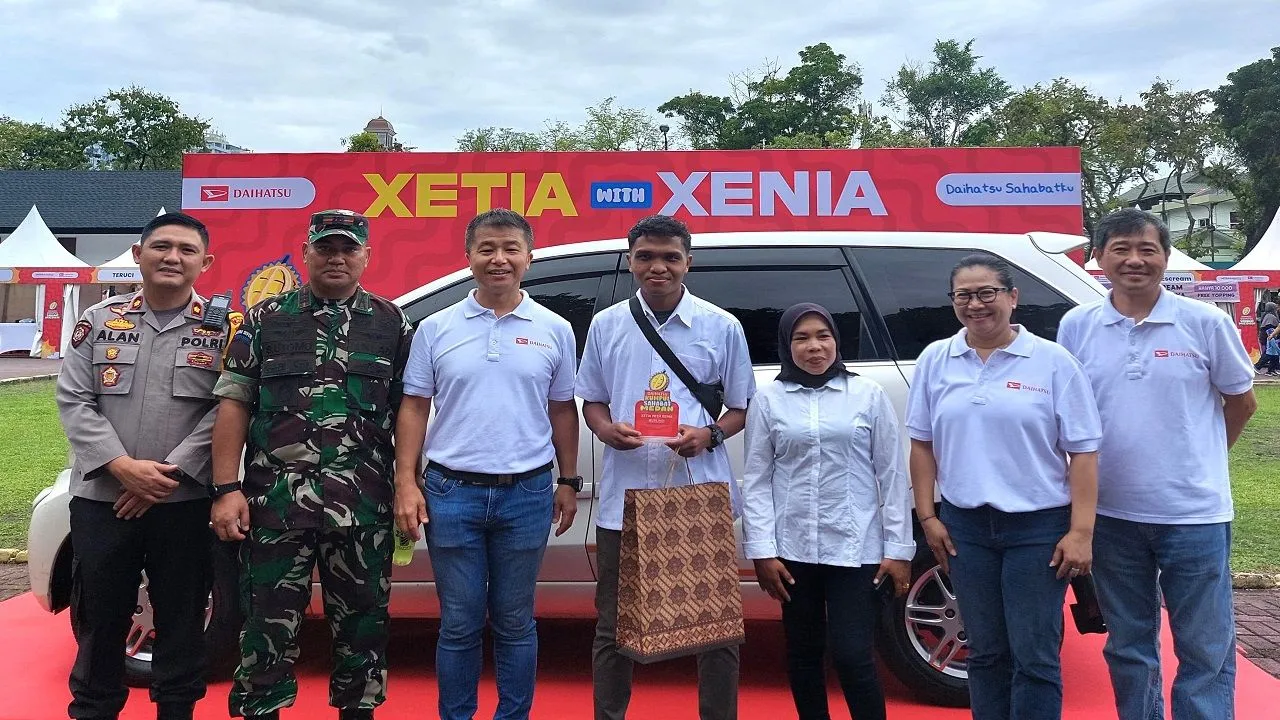 Xetia With Xenia terpilih di Medan. ADM
