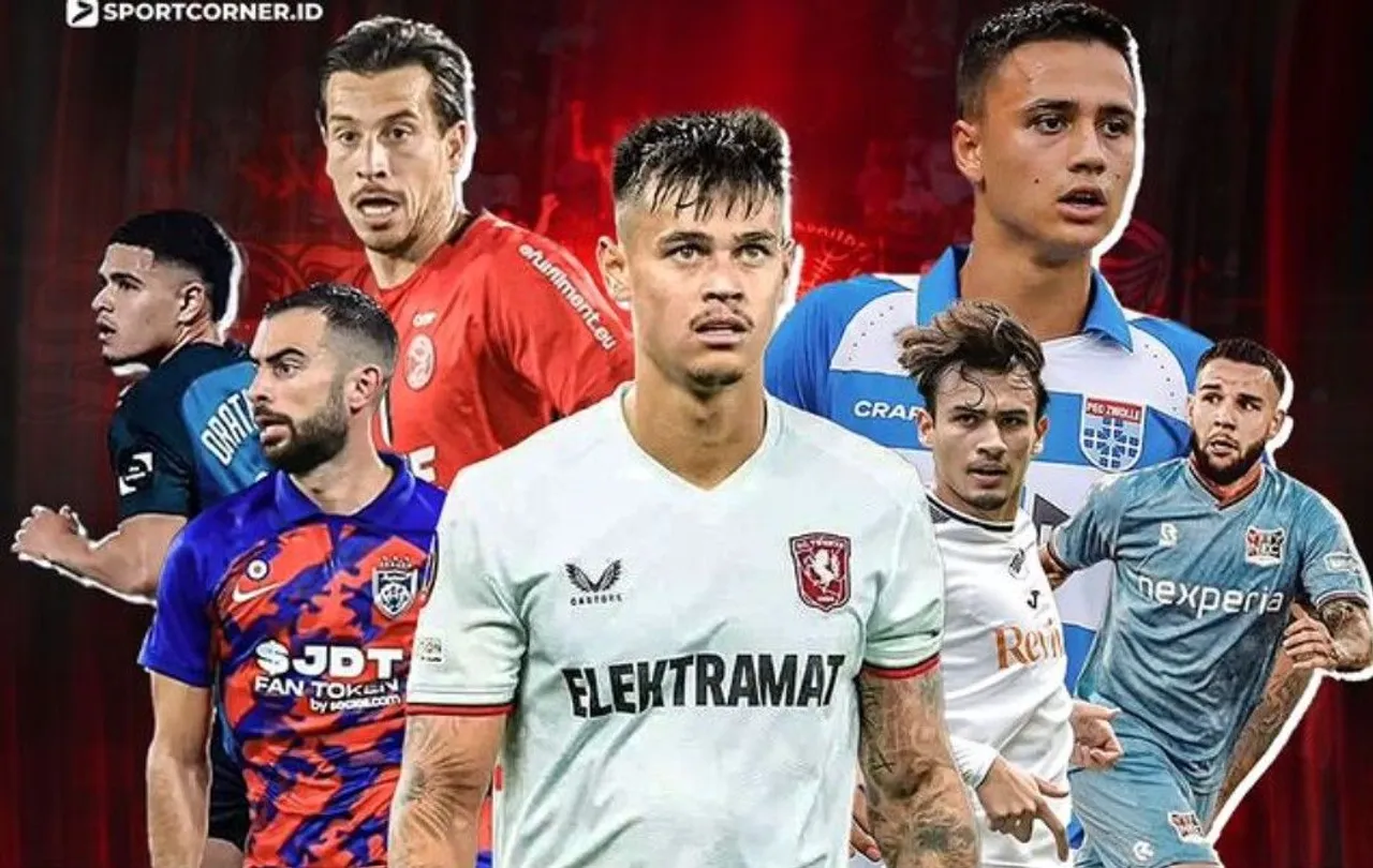 Para pemain abroad Indonesia yang berkarier di luar negeri/foto: SportCorner.id