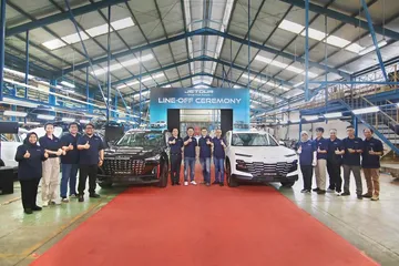 Line off ceremony Jetour. Jetour