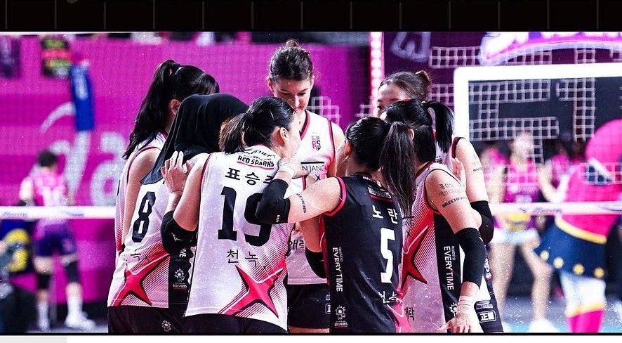 Red Sparks Kalah 2-3 Lawan Pink Spiderss (Foto: IG Red Sparks)