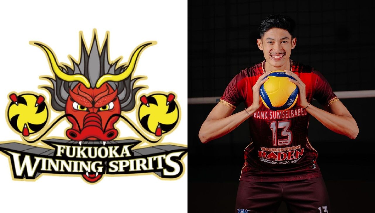 Fukuoka Winning Spirits/Imam Ahmad Faisal (instagram/winningspirits_official dan instagram/ganevohitzzvolleyball)