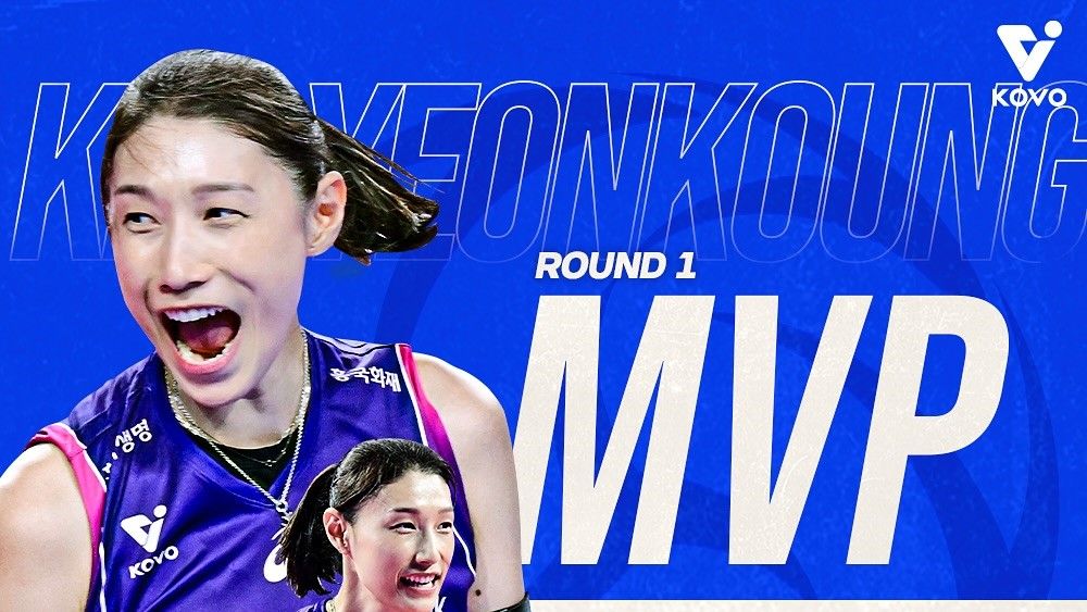 Kim Yeon-koung Jadi MVP Putaran Pertama V-League 2024 (Foto: IG KOVO)