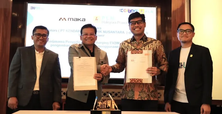 Maka Motor Akan Pasok Sepeda Motor Listrik untuk Pelayanan Teknis PLN