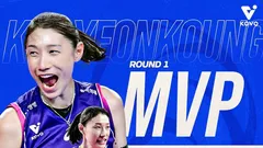 Ratu Voli Korea Rebut Gelar Megawati Jadi MVP Putaran Pertama V-League 2024