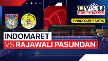 Indomaret vs Rajawali di Final Four Livoli Divisi Utama 2024 / Vidio