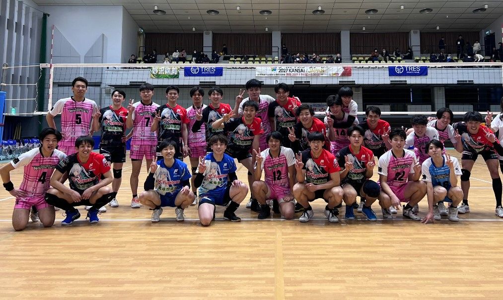 Para pemain Fukuoka Winning Spirits di Liga Voli Jepang/foto: Twitter Fukuoka Winning Spirits.