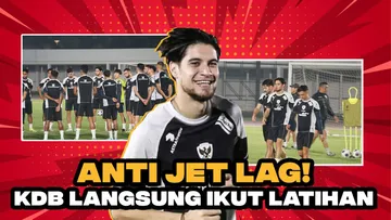 Kevin Diks ikut latihan perdana bersama Timnas jelang lawan Jepang.