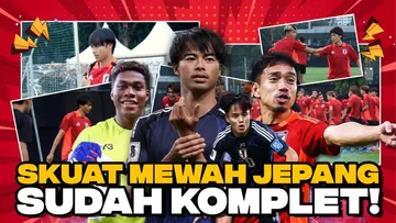 Skuad Jepang sudah lengkap di latihan ke-2 jelang lawan Indonesia.