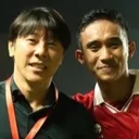 Shin Tae-yong dan Rizky Ridho / Instagram Sahabat Timnas