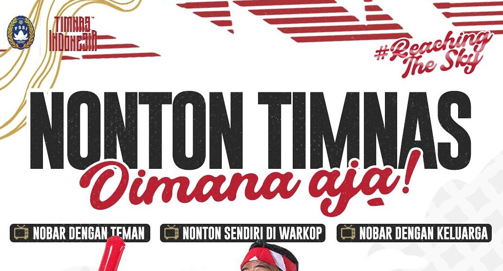 Nobar Timnas Indonesia vs Jepang / Instagram Timnas Indonesia