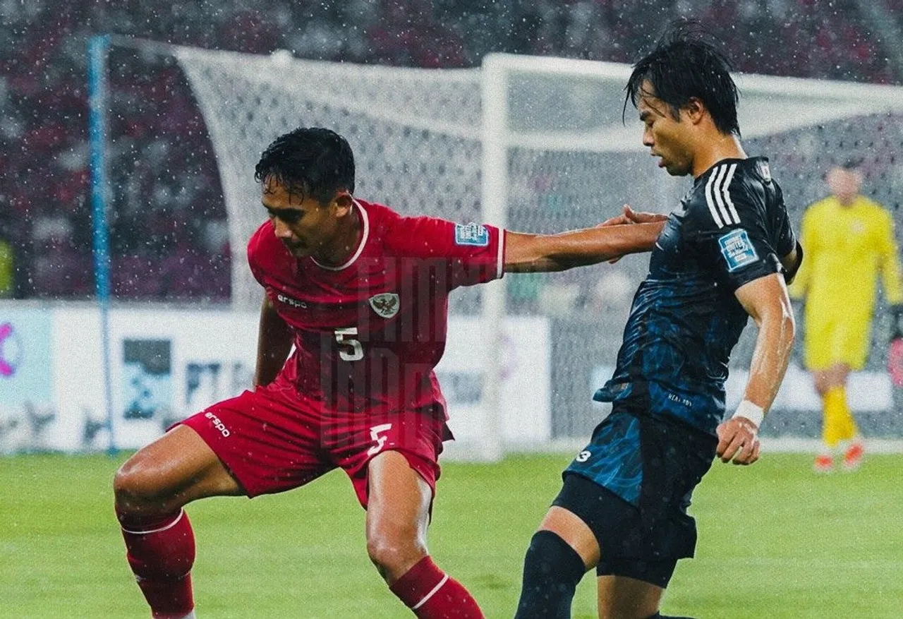 Timnas Indonesia vs Jepang (Foto: X Timnas Indonesia)