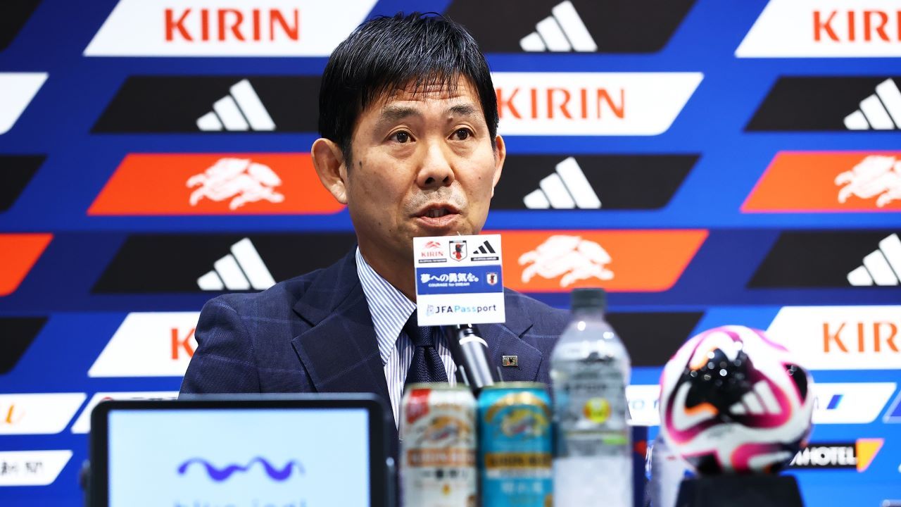 Pelatih Timnas Jepang, Hajimen Moriyasu/ X jfa_samuraiblue