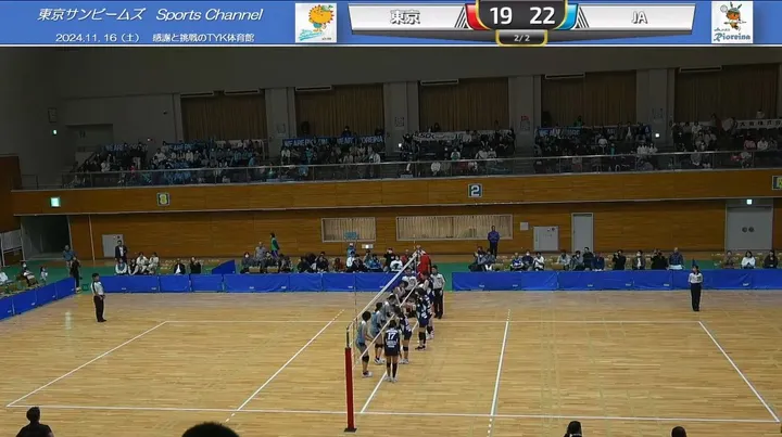 Jumlah Poin Yolla Yuliana di Laga Gifu Rioreina vs Tokyo Sunbeams