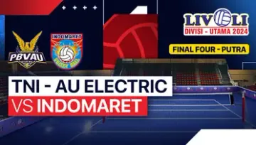 Link Live Streaming Final Four Livoli Divisi Utama 2024: TNI-AU vs Indomaret